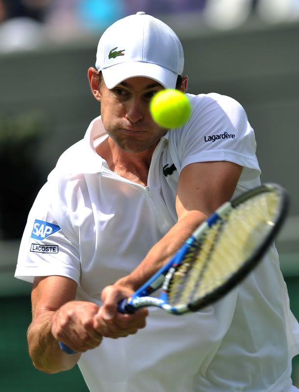 Photos Andy Roddick Wimbledon Day 2 June 21st 2011 ATP Men's Tennis